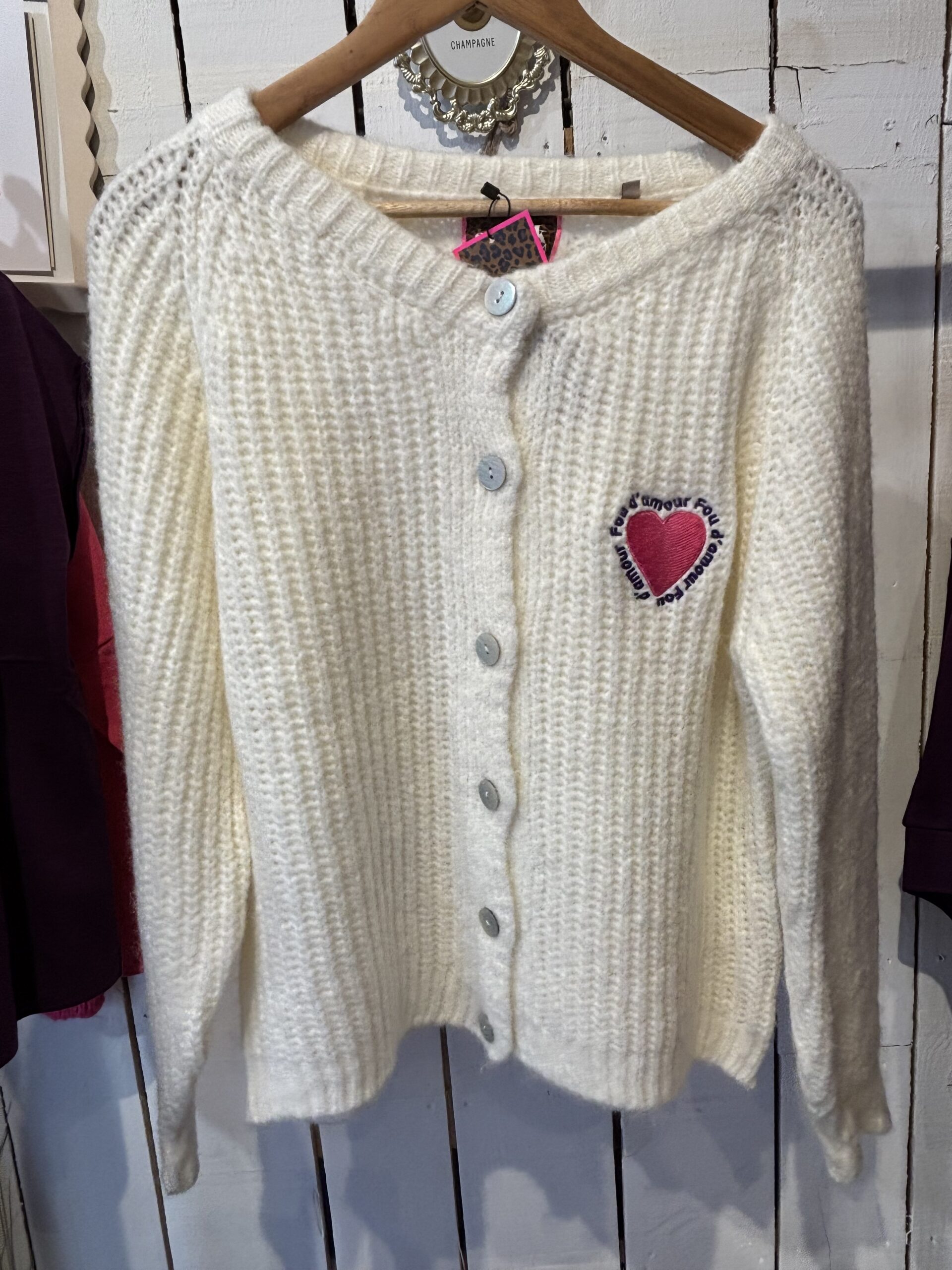 Pull Gaya écru A&N